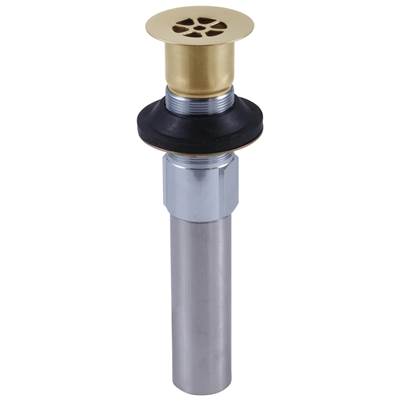 Delta Faucet Victorian Grid Strainer - Less Overflow - Bathroom - Champagne Bronze