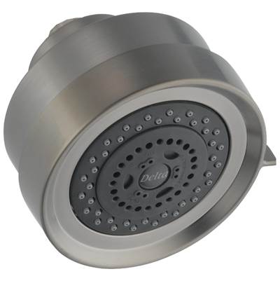 Delta Faucet Universal Showering Components Premium 3-Setting Shower Head - Stainless