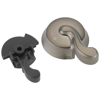 Delta Faucet Vessona Temperature Knob & Cover - T17 Series - Stainless