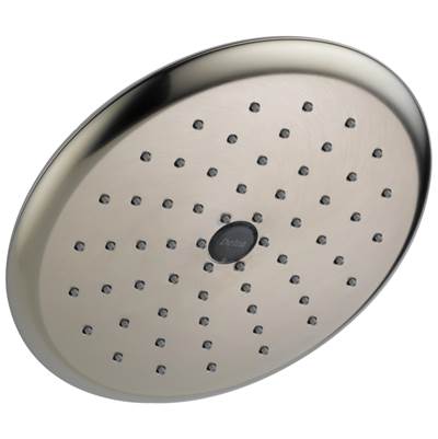 Delta Faucet Universal Showering Components Single-Setting Raincan Shower Head - Stainless