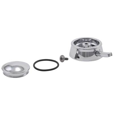 DrydenE Temperature Knob, Cover & Screw - Chrome