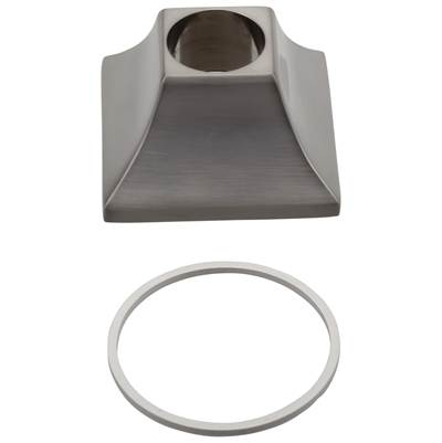 DrydenE Handle Base & Gasket - Roman Tub - Stainless