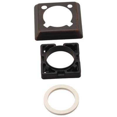 DrydenE Escutcheon - 1 Hole Bathroom - Chrome