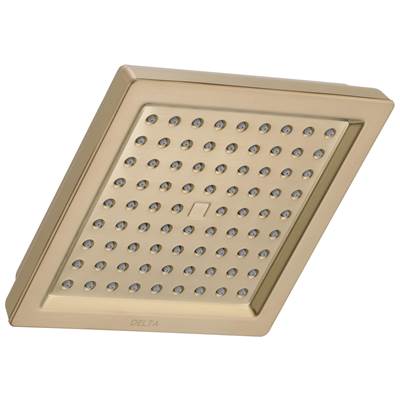Delta Faucet Universal Showering Components Single-Setting Raincan Shower Head - Champagne Bronze