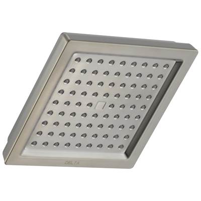 Delta Faucet Universal Showering Components Single-Setting Raincan Shower Head - Stainless