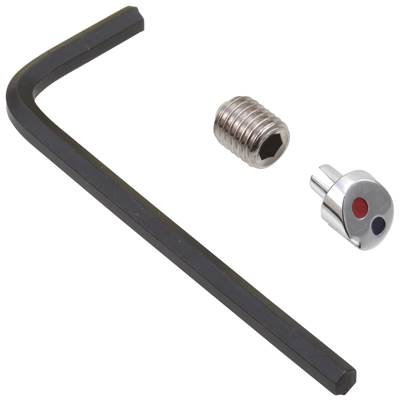 Delta Faucet LindenE Handle Set Screw & Button - Chrome