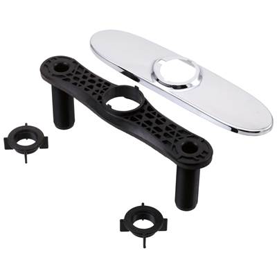 Delta Faucet LindenE Escutcheon, Base & Gasket - Chrome