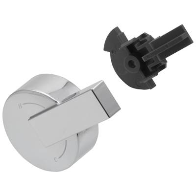 Delta Faucet Vero Temperature Knob & Cover - 17 Series - Chrome