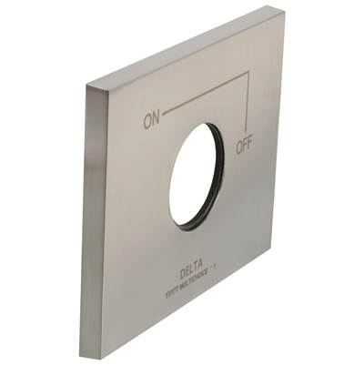 Delta Faucet Vero Escutcheon & Gasket - 17 Series - Stainless