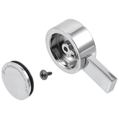 Delta Faucet Vero Temperature Knob & Cover - 17T Series - Chrome