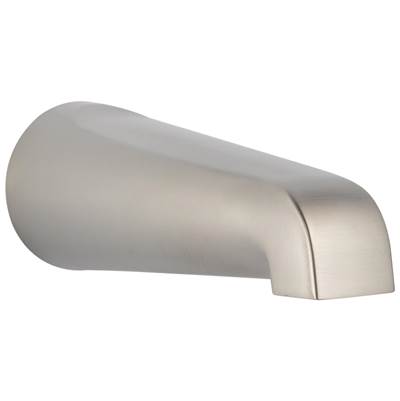 Foundations Tub Spout - Non-Diverter - Stainless