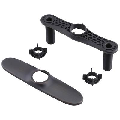 Essa Escutcheon w/ Baseplate & Nuts - Venetian Bronze