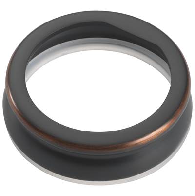 Delta Faucet Porter Baseplate, Gasket & Nuts - Bathroom - Oil Bronze