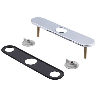 Delta Faucet MandolinE Escutcheon, Baseplate & Bolts - Chrome