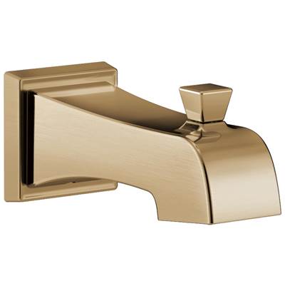 Ashlyn Tub Spout - Pull-Up Diverter Champagne Bronze