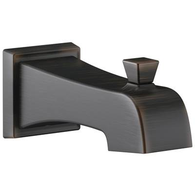 FlynnE Tub Spout - Pull-Up Diverter - Venetian Bronze