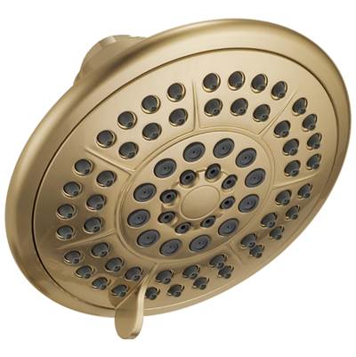 Delta Faucet Universal Showering Components 5-Setting Raincan Shower Head - Champagne Bronze