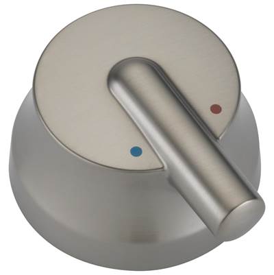 Delta Faucet Trinsic Temperature Knob & Cover - 17T Series - Stainless