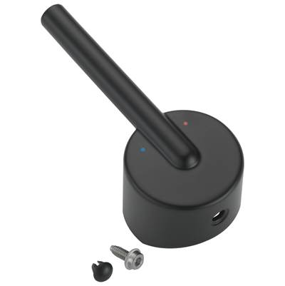 Delta Faucet Trinsic Metal Lever Handle Kit - Wall Mount - Matte Black
