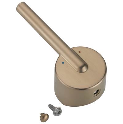 Delta Faucet Trinsic Metal Lever Handle Kit - Wall Mount - Champagne Bronze