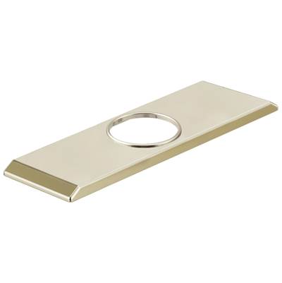 Delta Faucet Pivotale Escutcheon and Gasket - Transitional / Contemporary Bar - Polished Nickel