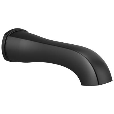 Delta Faucet Stryke Non-diverter Tub Spout - Matte Black