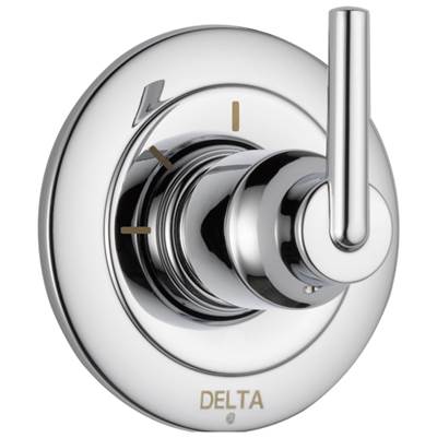 Delta Faucet Trinsic 3-Setting 2-Port Diverter Trim - Chrome