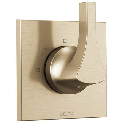 Delta Faucet Zura 3-Setting Diverter Trim - Champagne Bronze