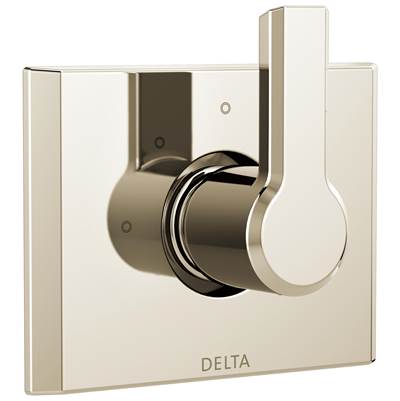 Delta Faucet Pivotale 3-setting 2-port Diverter Trim - Lumicoat Polished - Nickel