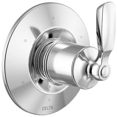 Delta Faucet Woodhurst 6-Setting 3-Port Diverter Trim - Chrome