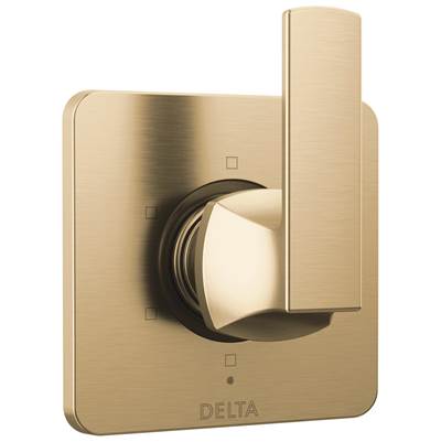 Delta Faucet VelumE 6-Setting 3-Port Diverter Trim - Champagne Bronze