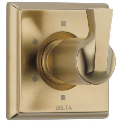 DrydenE 6-Setting 3-Port Diverter Trim - Champagne Bronze