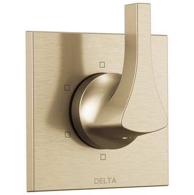 Delta Faucet Zura 6-Setting Diverter Trim - Champagne Bronze