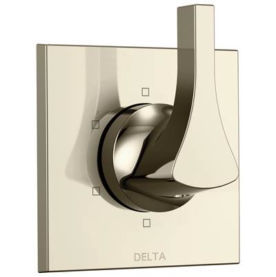 Delta Faucet Zura 6-Setting 3-Port Diverter Trim - Polished Nickel