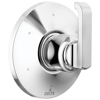 Delta Faucet Tetrae 6-setting Diverter Trim - Lumicoat - Chrome