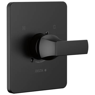 Delta Faucet VelumE Monitor 14 Series Valve Only Trim - Matte Black