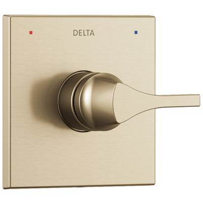 Delta Faucet Zura Monitor 14 Series Valve Only Trim - Champagne Bronze