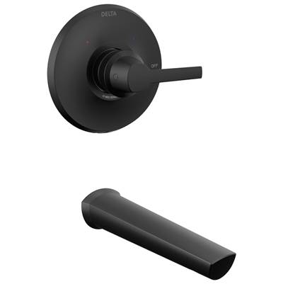 GaleonE 14 Series Tub Trim - Matte Black