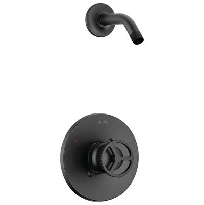 Delta Faucet Trinsic Shower Trim 1L Less Shower Head - Matte Black