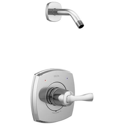 Delta Faucet Stryke 14 Series Shower Only Less Head - Lumicoat - Chrome
