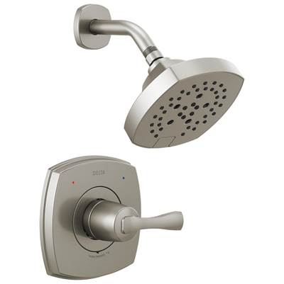 Delta Faucet Stryke 14 Series Shower Only - Lumicoat - Stainless