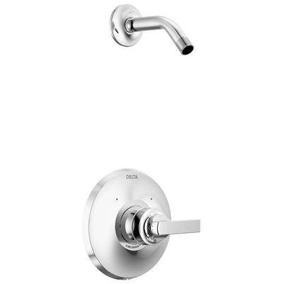 Delta Faucet Tetrae 14 Series Shower Trim - Less Head - Lumicoat - Chrome