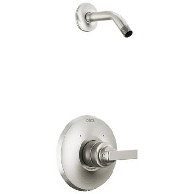 Delta Faucet Tetrae 14 Series Shower Trim - Less Head - Lumicoat - Stainless