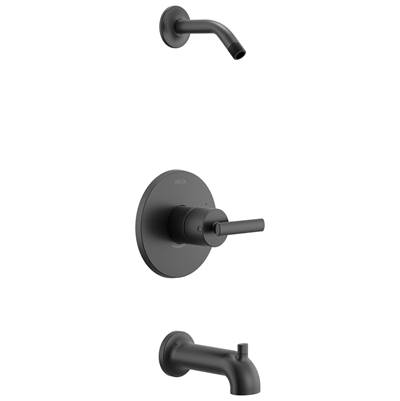 Altado Monitor 14 Series Tub and Shower Trim - Less Head Matte Black