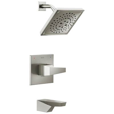 Delta Faucet Trilliane 14 Series H2okinetic Tub Shower Trim - Lumicoat - Stainless