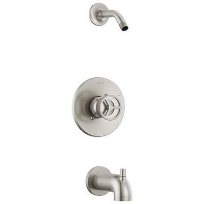 Delta Faucet Trinsic Tub Shower Trim Less Shower Head - Chrome