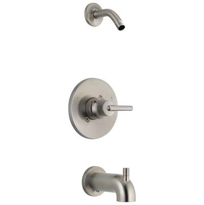 Delta Faucet Trinsic Monitor 14 Series Tub & Shower Trim - Less Head - Stainless