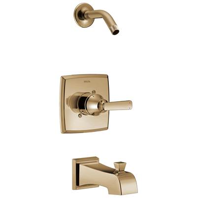 Ashlyn Monitor 14 Series Tub and Shower Trim - Less Head Champagne Bronze