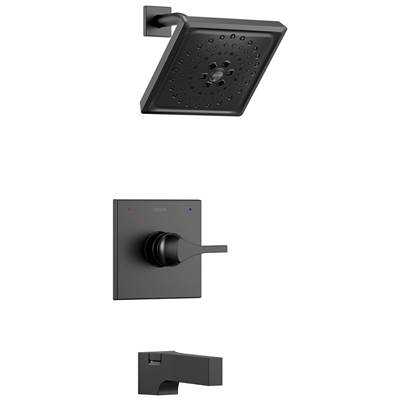Delta Faucet Zura Monitor 14 Series H2OKineticTub and Shower Trim - Matte Black