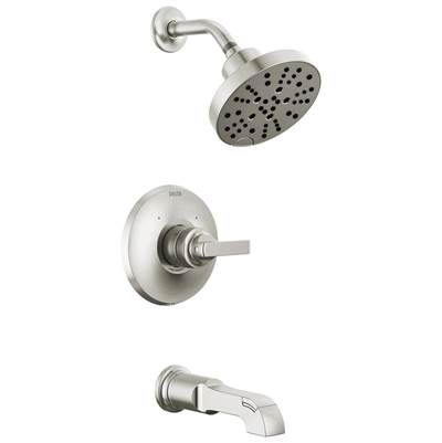 Delta Faucet Tetrae Monitor 14 Series Tub & Shower Trim - Lumicoat Stainless